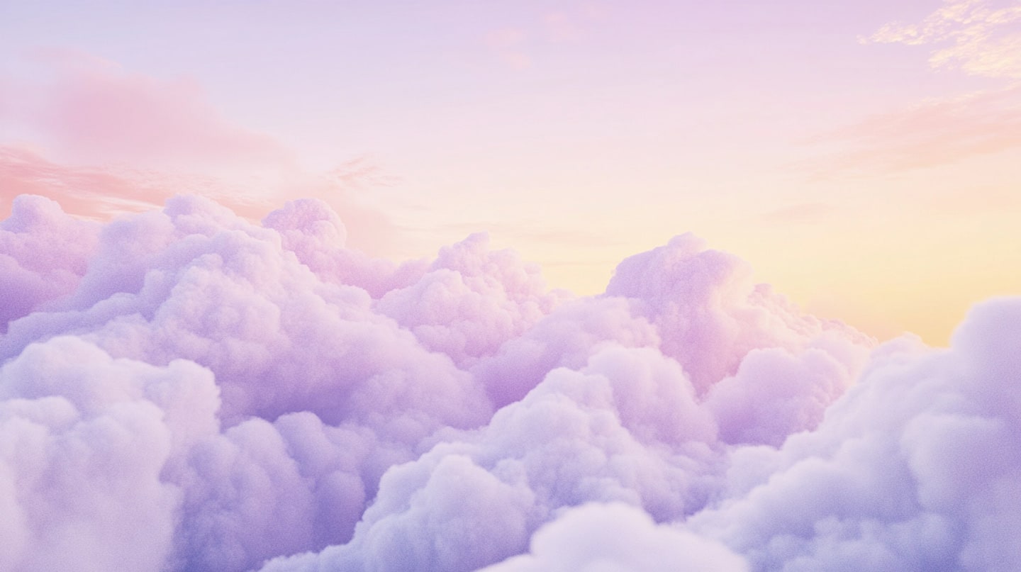 Soft violet clouds used as a local demonstration image